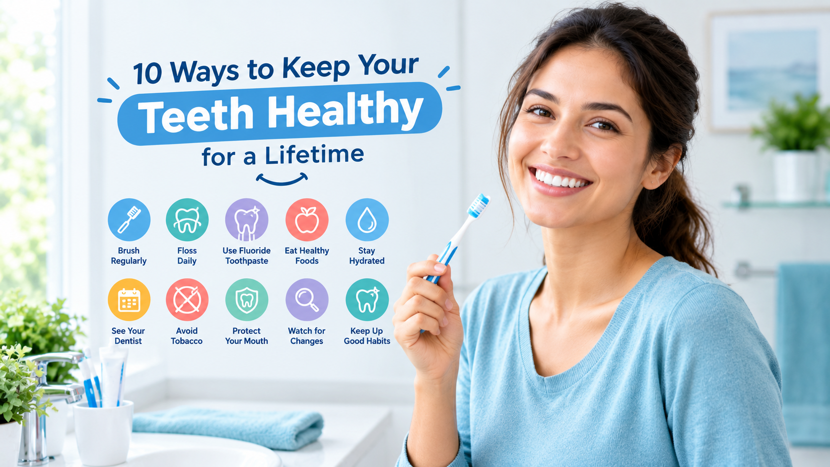 10 ways to keep your teeth healthy with daily dental care